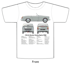 Austin Healey Sprite MkII 1962-64 T-shirt Front